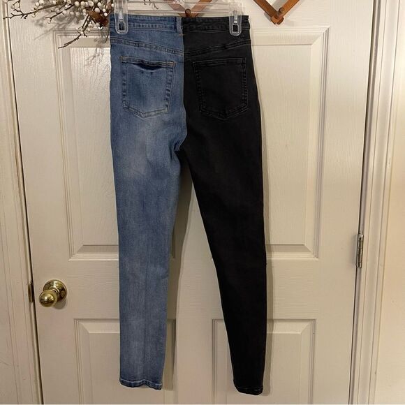 Rehab Lab Two Tone Jeans Womens - Picture 5 of 6